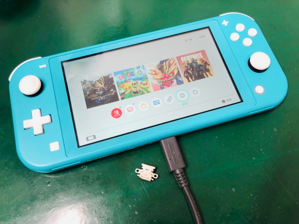 3分で分かる スイッチライトが充電できない場合の対処法 Nintendo Switch Switchlite専門修理 ゲームドクター