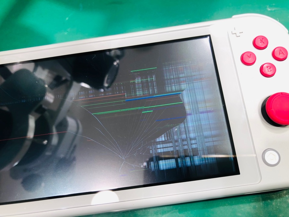 修理】スイッチライトの液晶が割れて映らない場合の対処法 - Nintendo